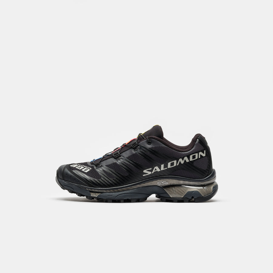 XT-4 OG Sneaker in Black/Ebony/Silver Metallic