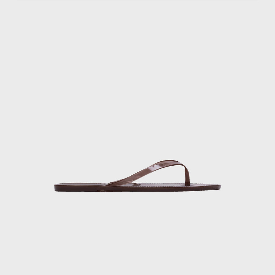 Black Suede Studio Crystal Sandal – Chestnut PVC