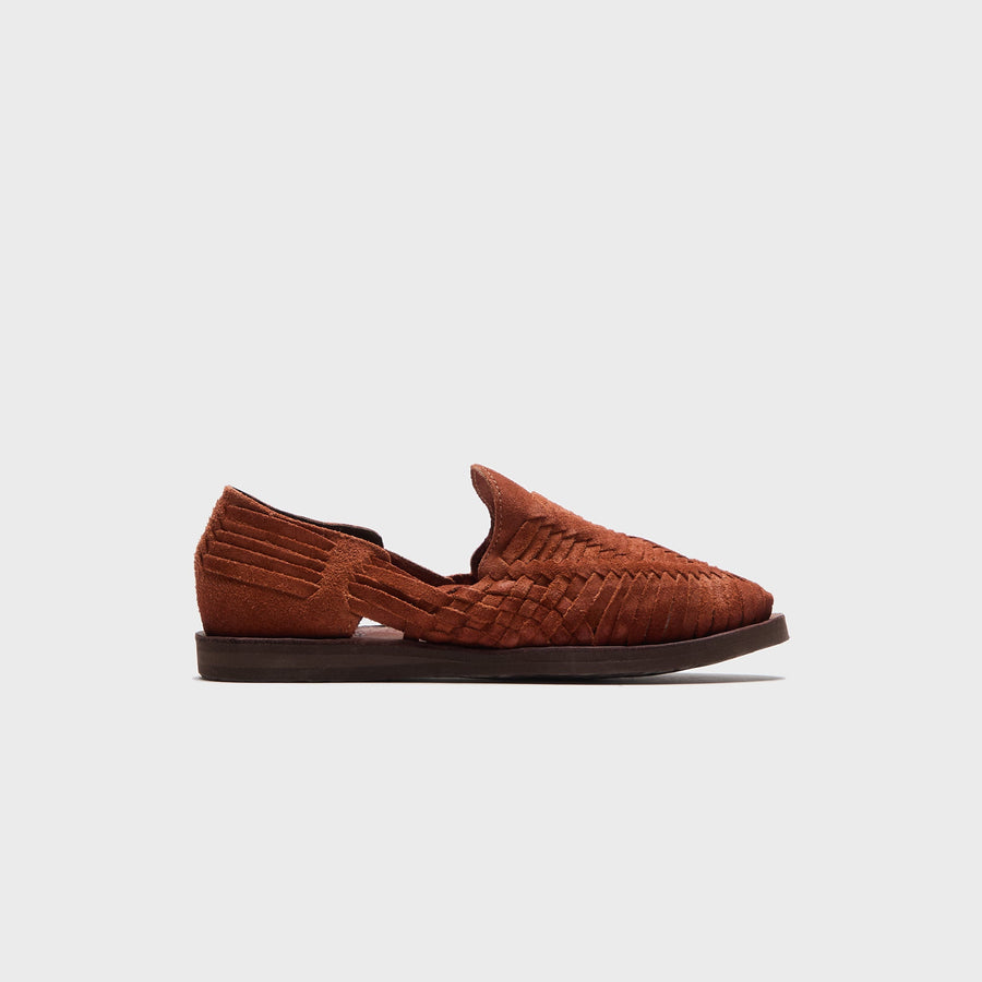 Chamula Cancun Loafer – Brown Suede