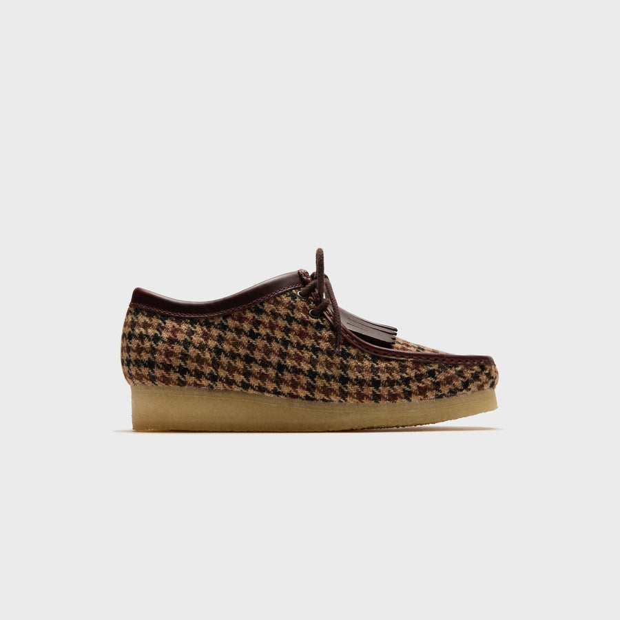 Clarks Wallabee – Brown Tweed Combination