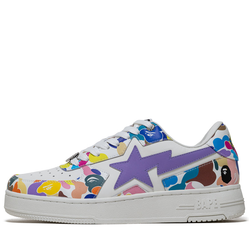 A Bathing Ape Bape Sta Icon #2 M2 – White/Multi