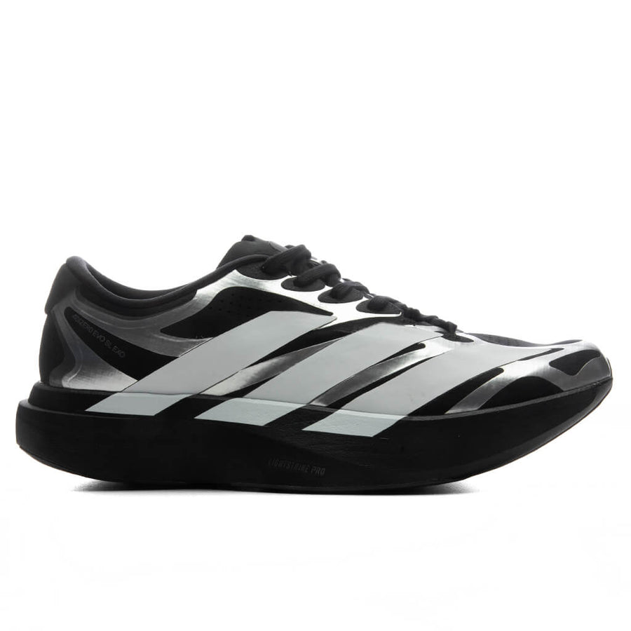 Adizero Evo SL Exo – Core Black/Footwear White/Iron Metallic