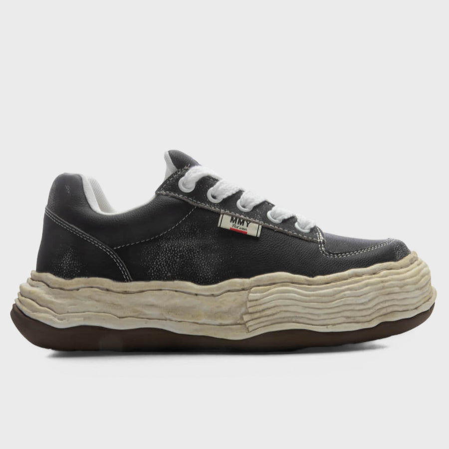 Oliver Low OG Sole Shrink Leather – Black