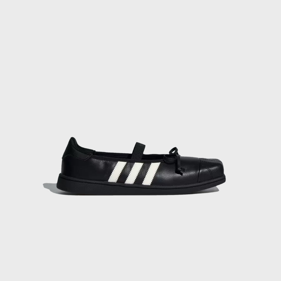 adidas x JENNIE WMNS Superstar SQ Ballet – Core Black / Core Black / Off White