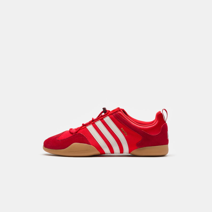 Bad Bunny Ballerina Sneaker in Vivid Red/Chalk White/Power Red